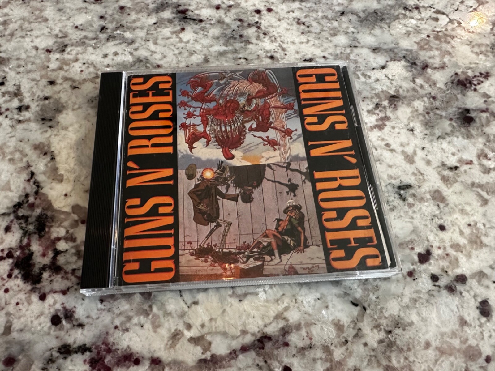 Guns N' Roses / アペタイト～ GOLD SIGNATURE CD Guns N Roses Appetite For Destruction Gold LP Limited