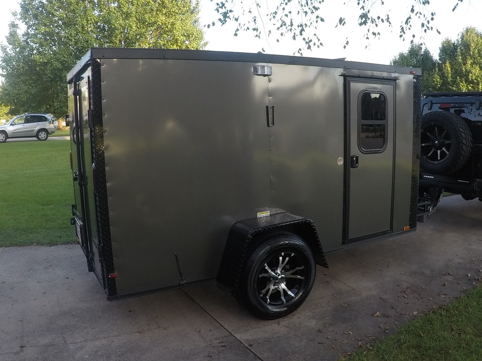 2018 Toy Hauler / Teardrop Camper inspired / cargo trailer