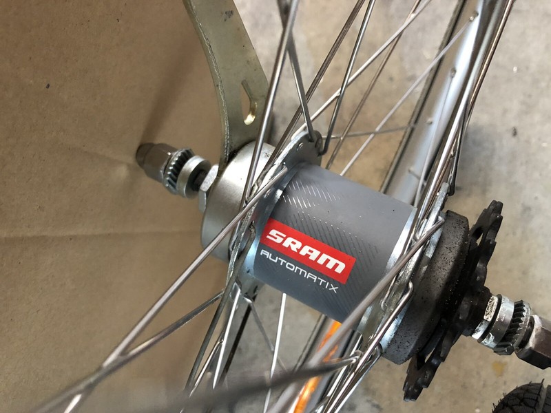 sram automatix wheelset