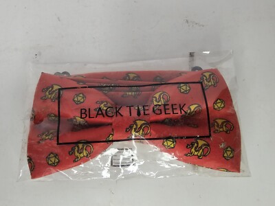 Black Tie Geek - Dungeons and Dragons Bowtie - Loot Crate Exclusive - Brand New
