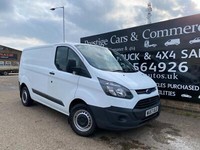 2017 67 FORD TRANSIT CUSTOM 2.0 TDI 105 L1H1 SWB PANEL VAN 119K FSH+CAMBELTS AC