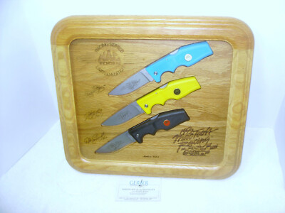 Mac Tools Racing Nascar Series 1992  Gerber  Knife Set -  Petty  Earnhardt  Gant