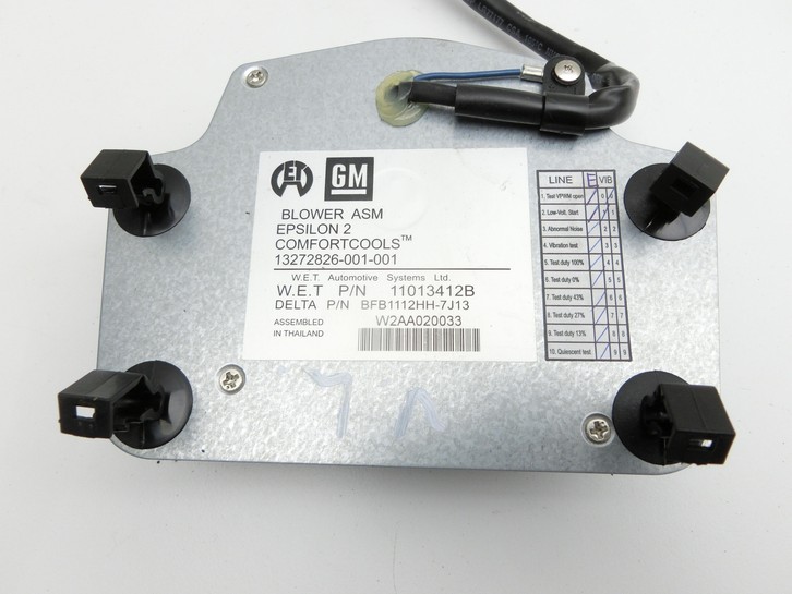 Opel Insignia A G09 08-13 Gebläsemotor Lüftermotor ASM Blower für Sitzlüftung Links Vorne Pos.2 Opel Insignia A G09... Vorschau 3