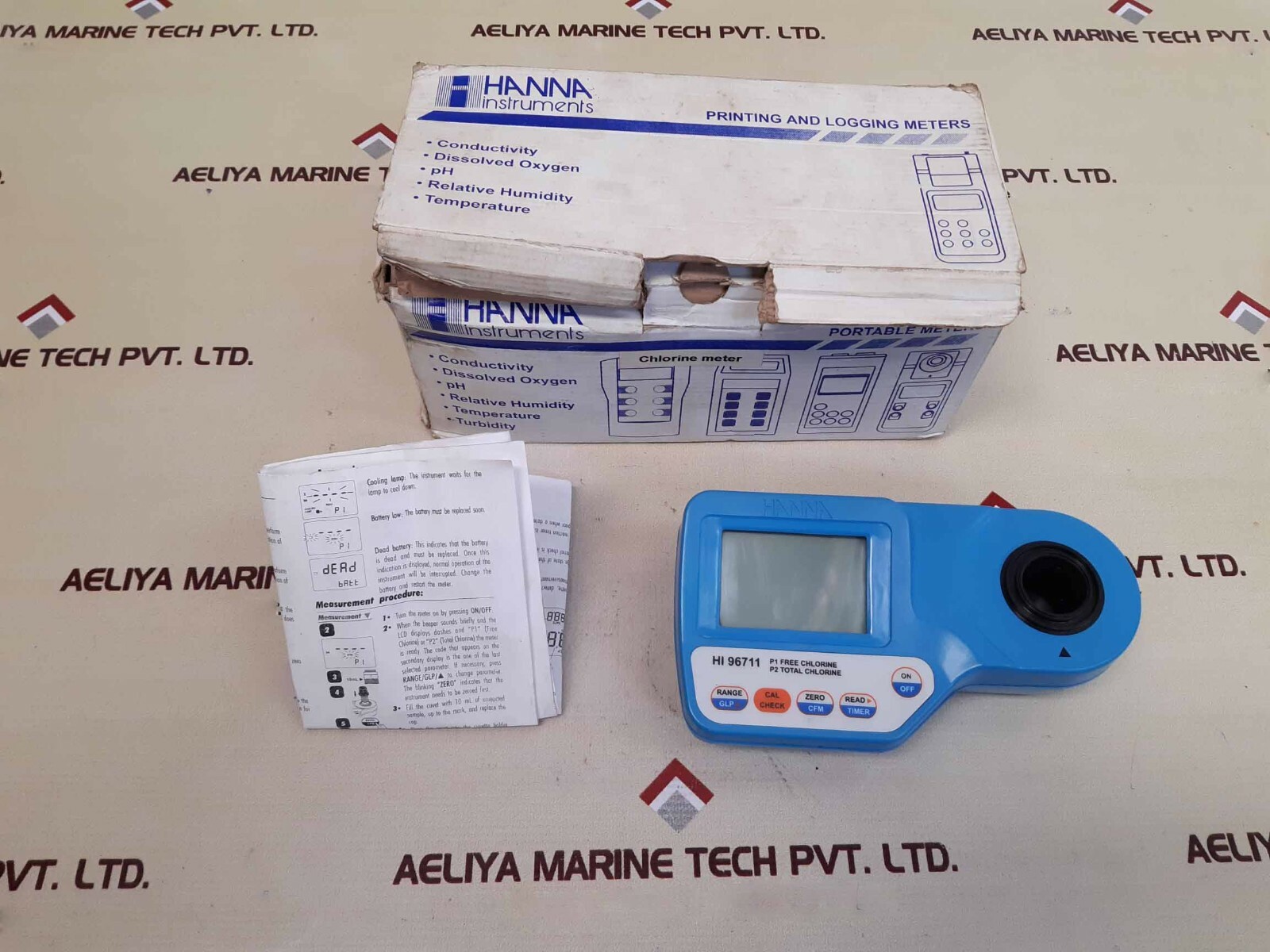 HANNA HI-96771 Portable Photometer 1X 9V IEC 6LR61 | eBay