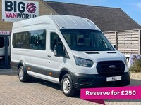 Ford TRANSIT 460 TDCI 165 L4H3 LEADER ECOBLUE 17 SEAT MINIBUS HIGH ROOF RWD AUTO