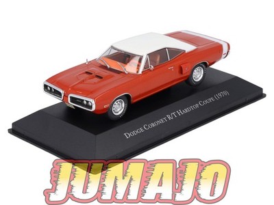 AC115 Voiture 1/43 IXO altaya américaines DODGE Coronet R/T Hardtop Coupe 1970