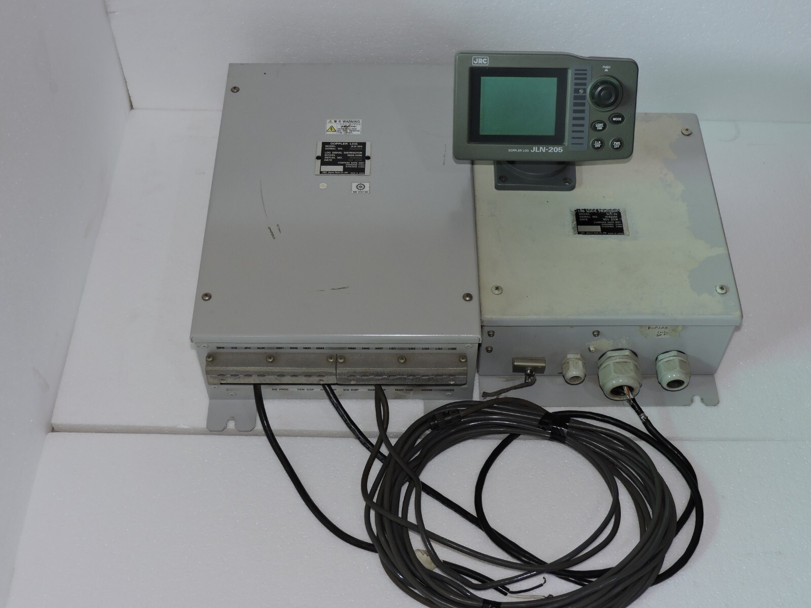 JRC JLN-205 Speed/Doppler Log & Signal Distributor/Processor