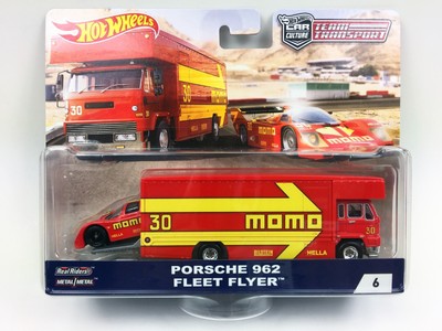 hot wheels porsche 962 fleet flyer