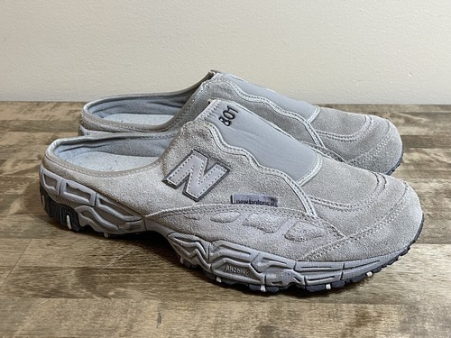 New Balance 801 Slip On All Terrain Mule| Grey Suede | Men's Size 12.5 ...