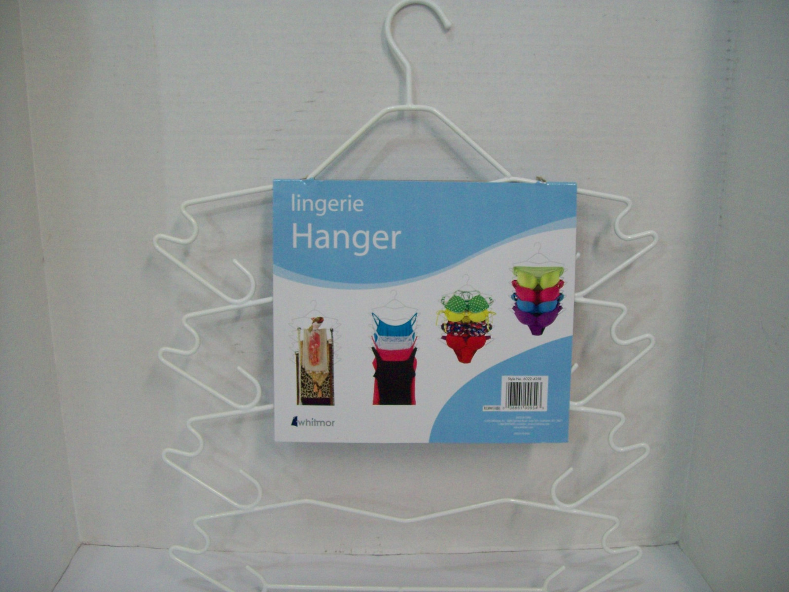 Whitmor 6022-4258 Lingerie Bra Scarf Chamisole Accessory Hanger A8