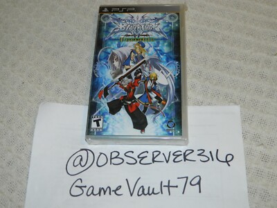 BlazBlue: Calamity Trigger Portable (PSP, 2009) NEW *READ*