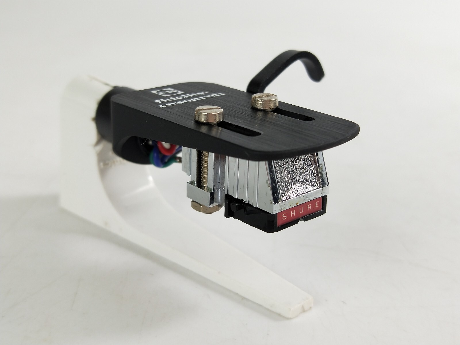 SHURE V15 Type III 白文字 Shure V15 type III カートリッジ白文字 +兌換針 動作品シェル