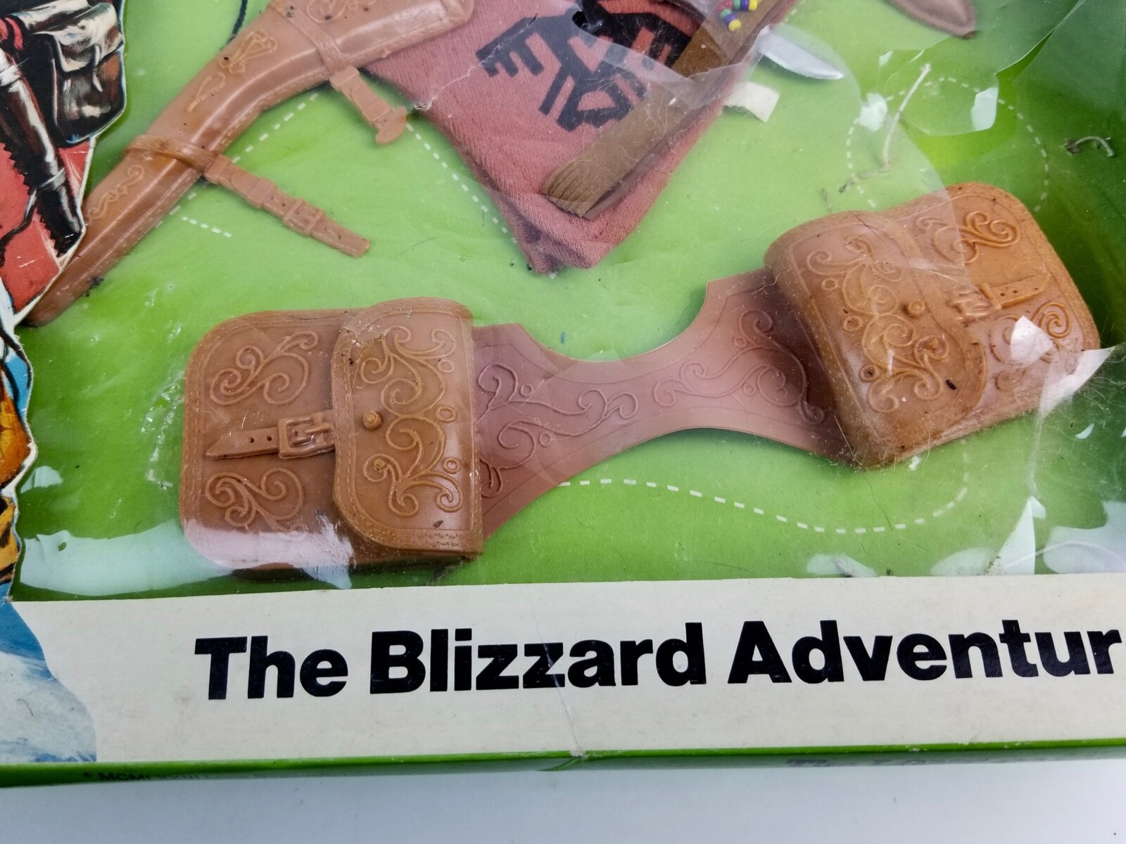 Vintage 1973 Hubley The Lone Ranger Blizzard Adventure Accessories new unopened