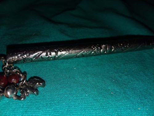 Embossed Elephant Charm Pen , Asian Souvenir