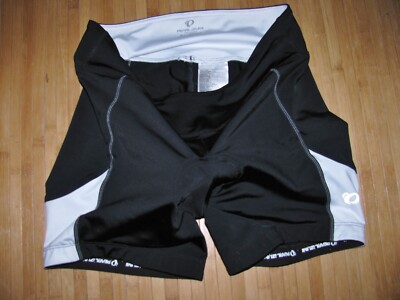 PEARL IZUMI SELECT Shorts CYCLE Womens LARGE Nylon Spandex with 3D CONTOUR PAD