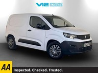 2022 Peugeot Partner M 136 Auto L1H1 SWB 50Kwh Battery Panel Van Electric Automa
