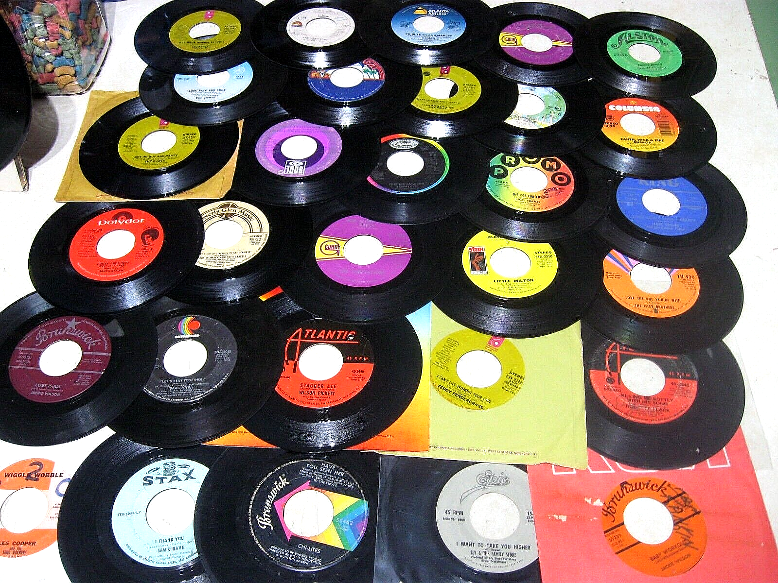 ☆Prince☆ R&B Soul Funk rock Vintage Lot of 30 Vintage 1960s & 1970s Soul Funk R&B 45 rpm Vinyl