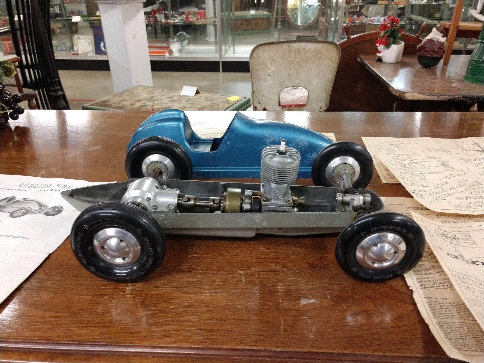 Dooling F series prototype gas tether car