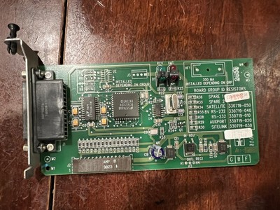 Used Veeder-Root TLS-350 RS232 Module With RS 232 To 8 Pin RJ45 Converter