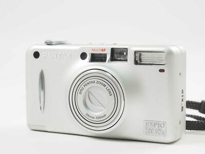 Pentax ESPIO 120 SW II Point & Shoot 35mm Film Camera Silver [Near Mint] #Z3044A