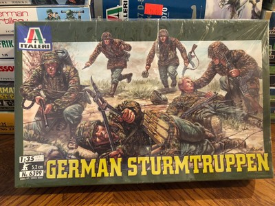 Italeri No.6399 German Sturmtruppen SEALED 1:35