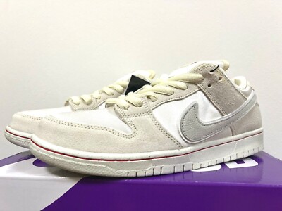 Nike SB Dunk Low FZ5654-100 PRM City of Love Sail White Coconut Milk Red Men's