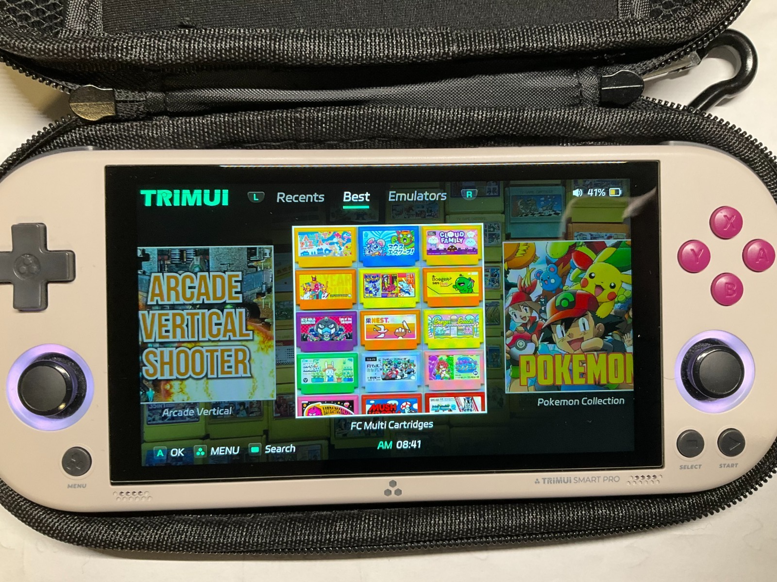TRIMUI SMART PRO+128GB （美品） pre-owned] trimui smart pro with 128 GB micro sd card stock