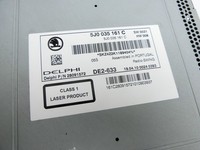 Skoda Fabia 545 10-14 Autoradio CD-Radio Skoda Fabia 545 10-14 31.05.2010 5J0035161C 28091572 DE2-633 gebraucht Vorschau 2