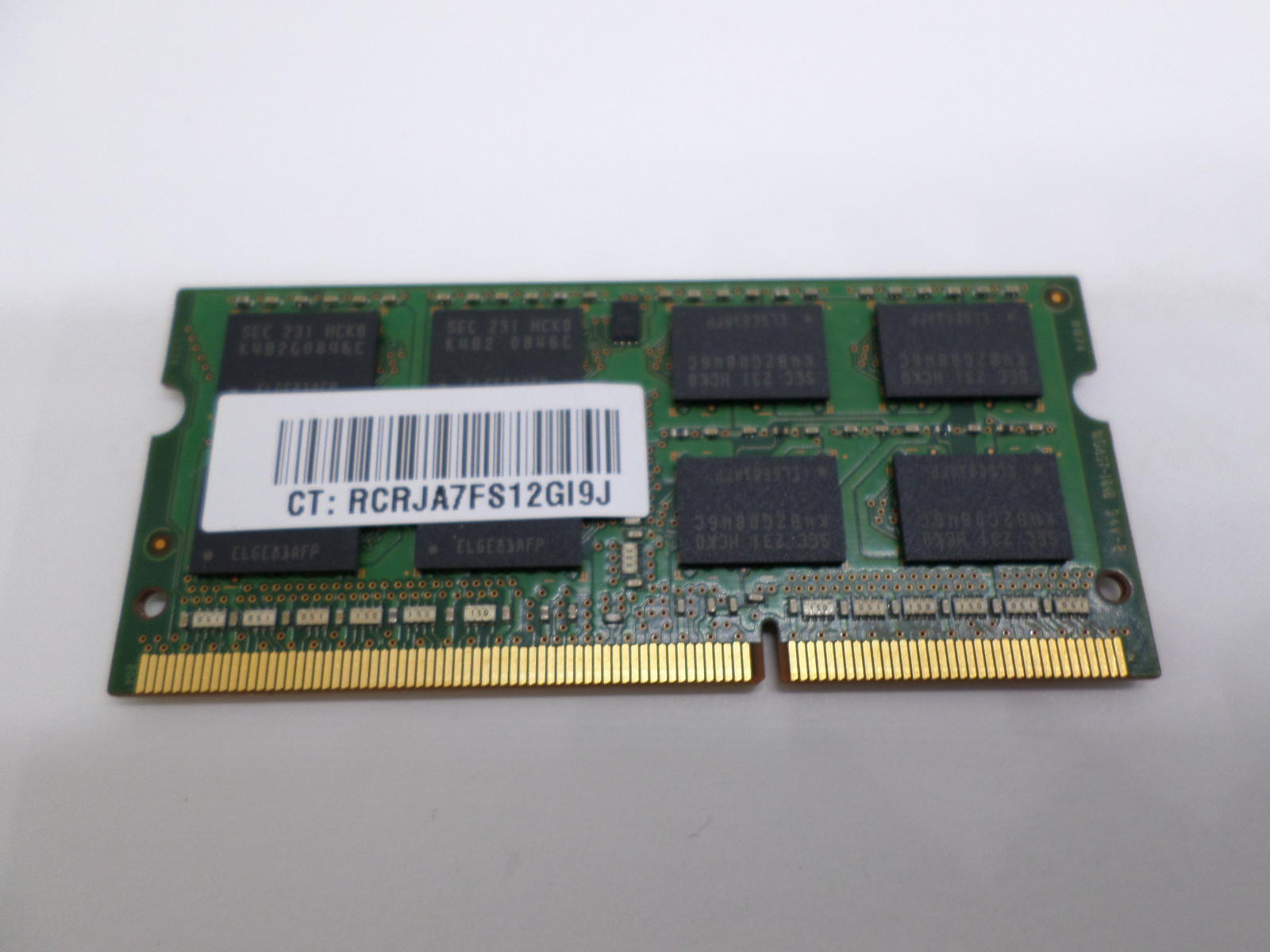 Genuine Samsung HP Memory 641369-001 4GB DDR3 Sodimm 1600Mhz, PC3L-12800
