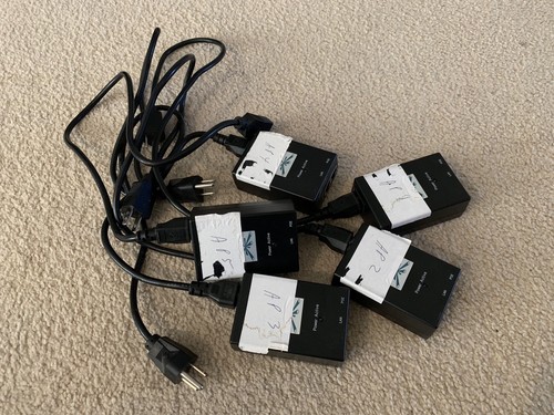 Ubiquiti UniFi AP Pro UAP-Pro Wireless Access Point 5 Pack w/POE Injectors CAT5