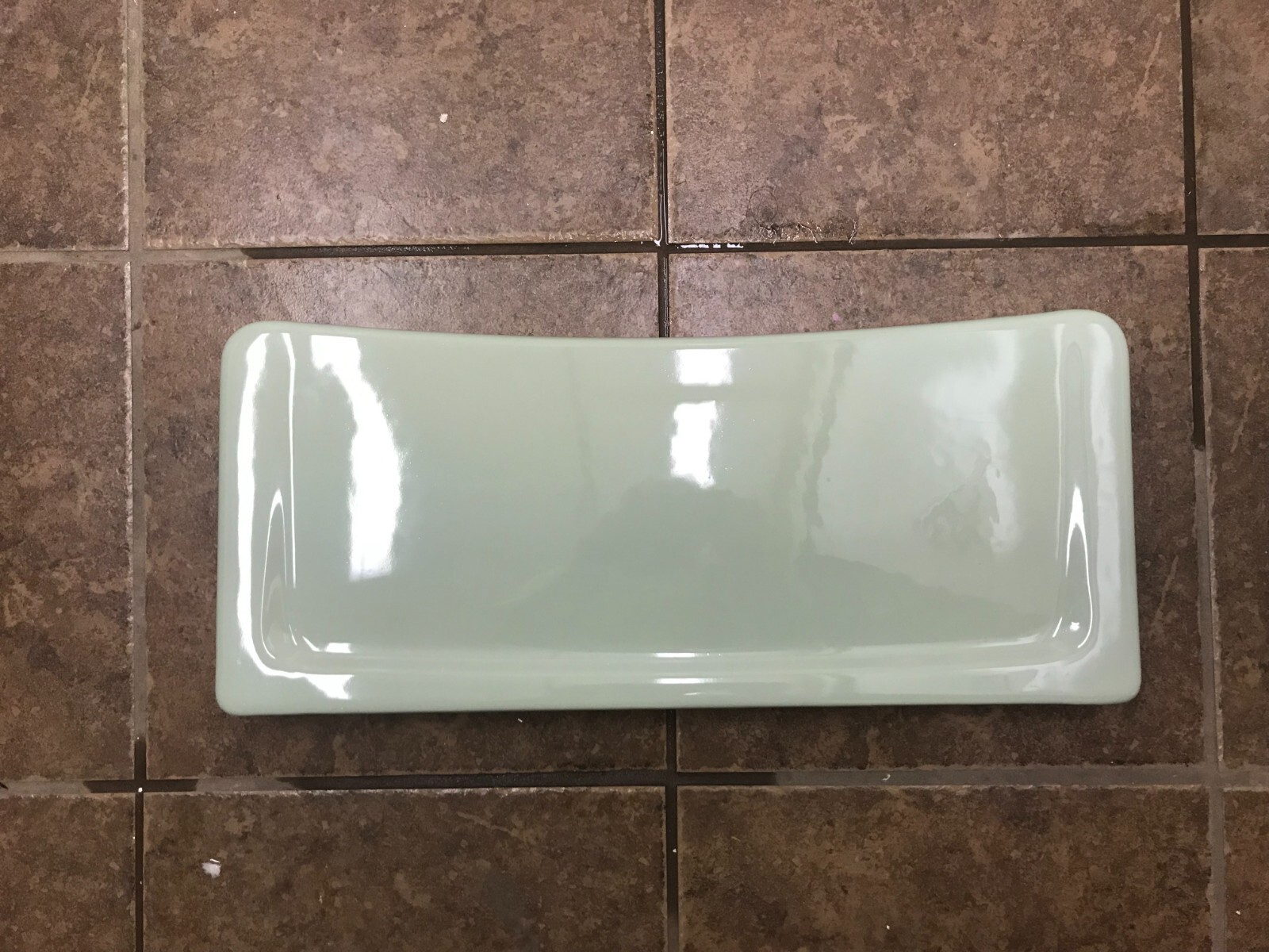 Tank Lid Universal Rundle 4421 Color Lite Green Toilet