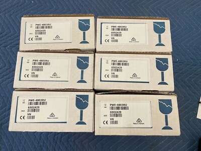 (1 Lot of 6) New Crestron PWE-4803RU Poe Power Over Ethernet Injector 