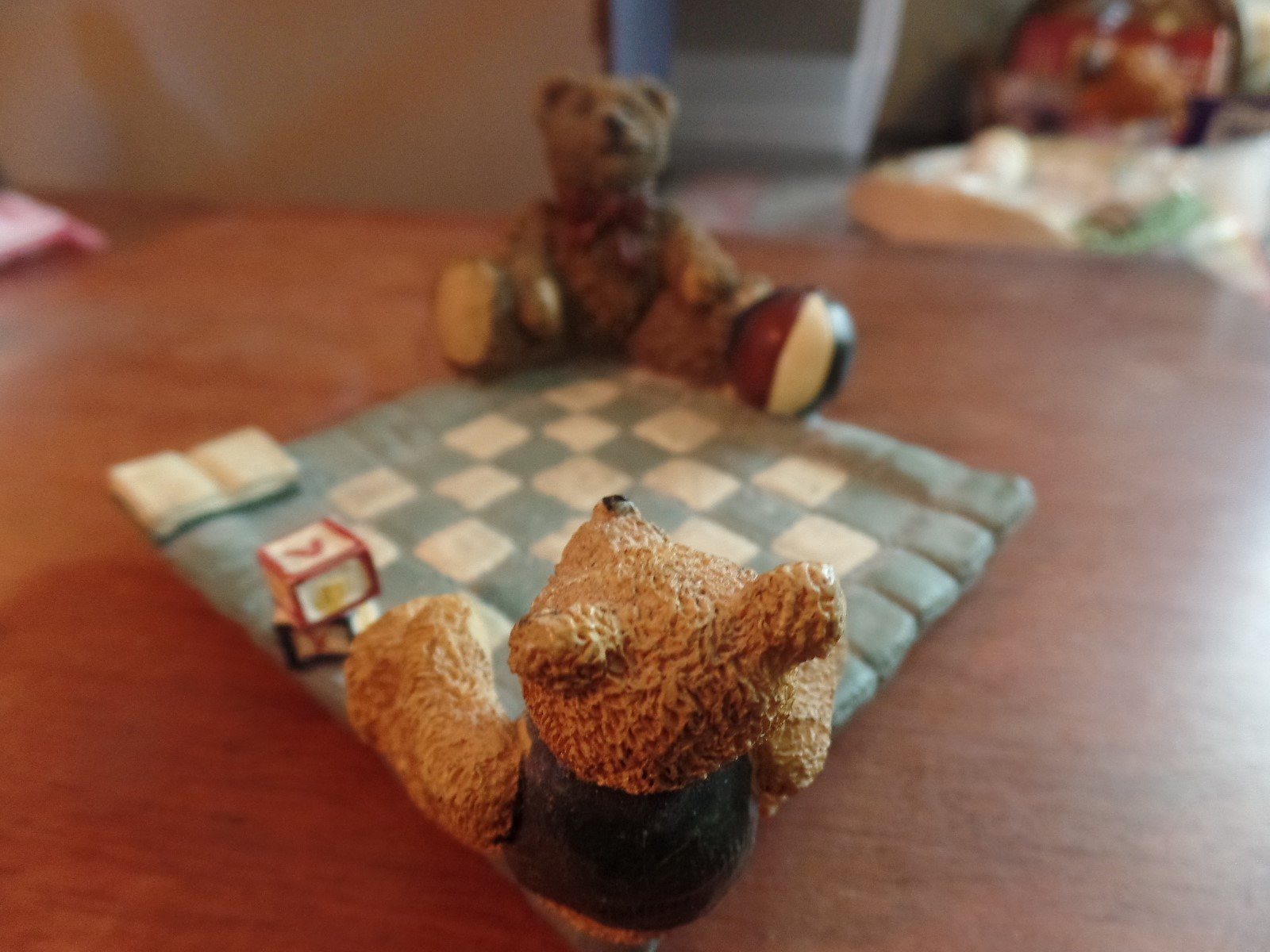 1998 FIGI Graphics Teddy Bears Play Time Figurine  #2081