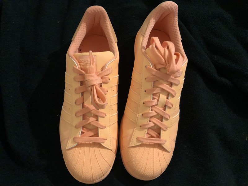 Adidas SUPERSTAR REFLECTIVE Peach Shoes | Women's Adidas SUPERSTAR REFLECTIVE Peach Shoes | Women's