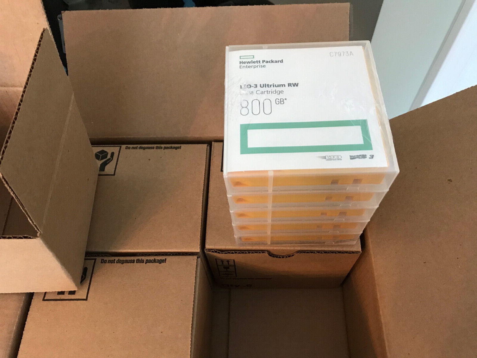 HP C7973A LTO3 Ultrium3 RW Data Cartridge 400Gb/800GB | eBay HP C7973A LTO3 Ultrium3 RW Data Cartridge 400Gb/800GB | eBay