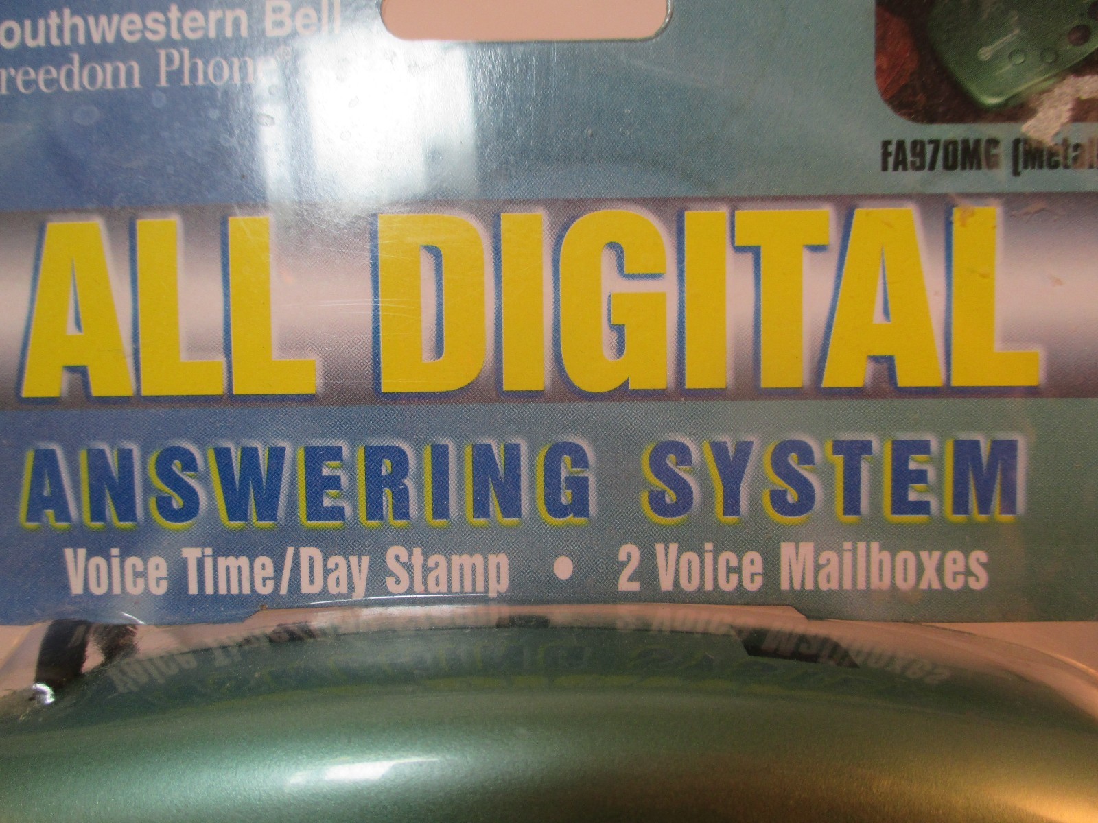 Telephone Answering Machine System Tapeless Digital 2 Phone Voice Activated