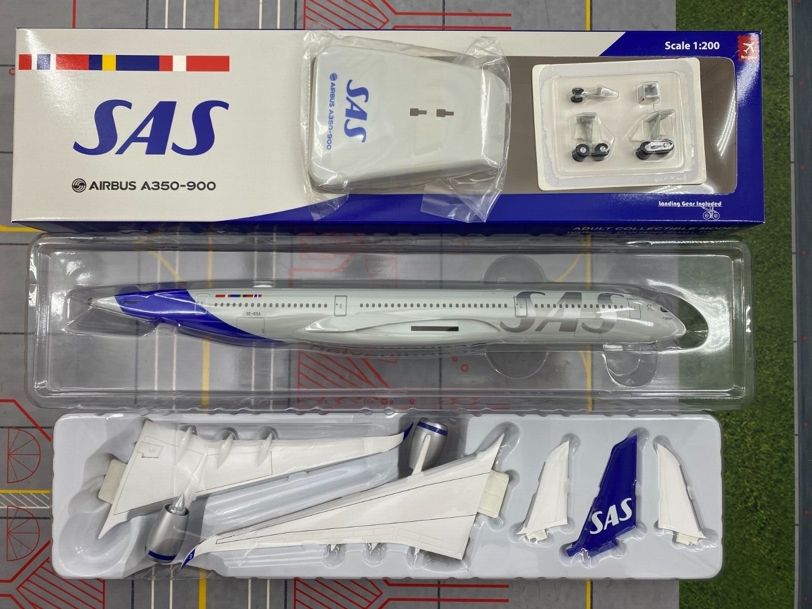 【Hogan】KLM オランダ航空｜Airbus A350-900｜1/200 KLM オランダ航空 エアバスA350-900 1/200 Hogan ホーガン