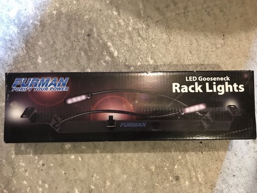 Furman Sound RL-LED Dual LED Rack-Mountable Gooseneck Lamps