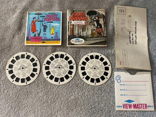 Sawyer's View-Master #B 376 Walt Disney's MARY POPPINS 3
