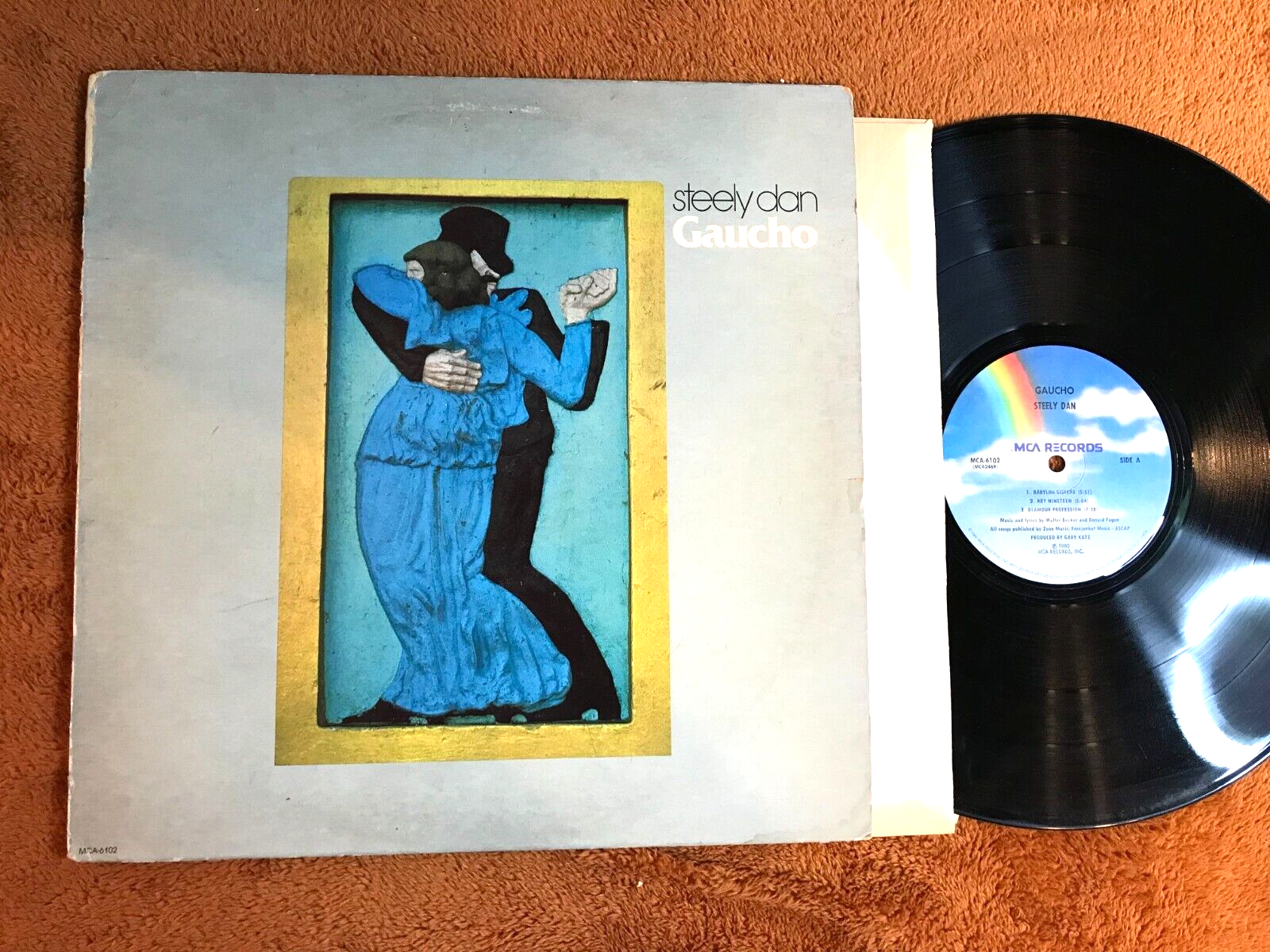 Steely Dan Gaucho 1980 Stereo MCA-6102 masterdisk rl edp