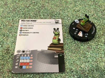 DC Heroclix Mister Mind #006 Masters of Time MOT Common