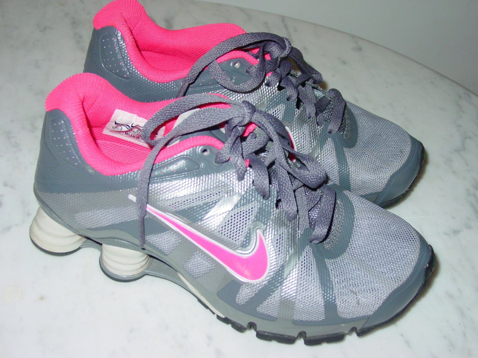 靴 NIKE shox Rare Vintage Nike Shox Roadster White Red Orange Shoes