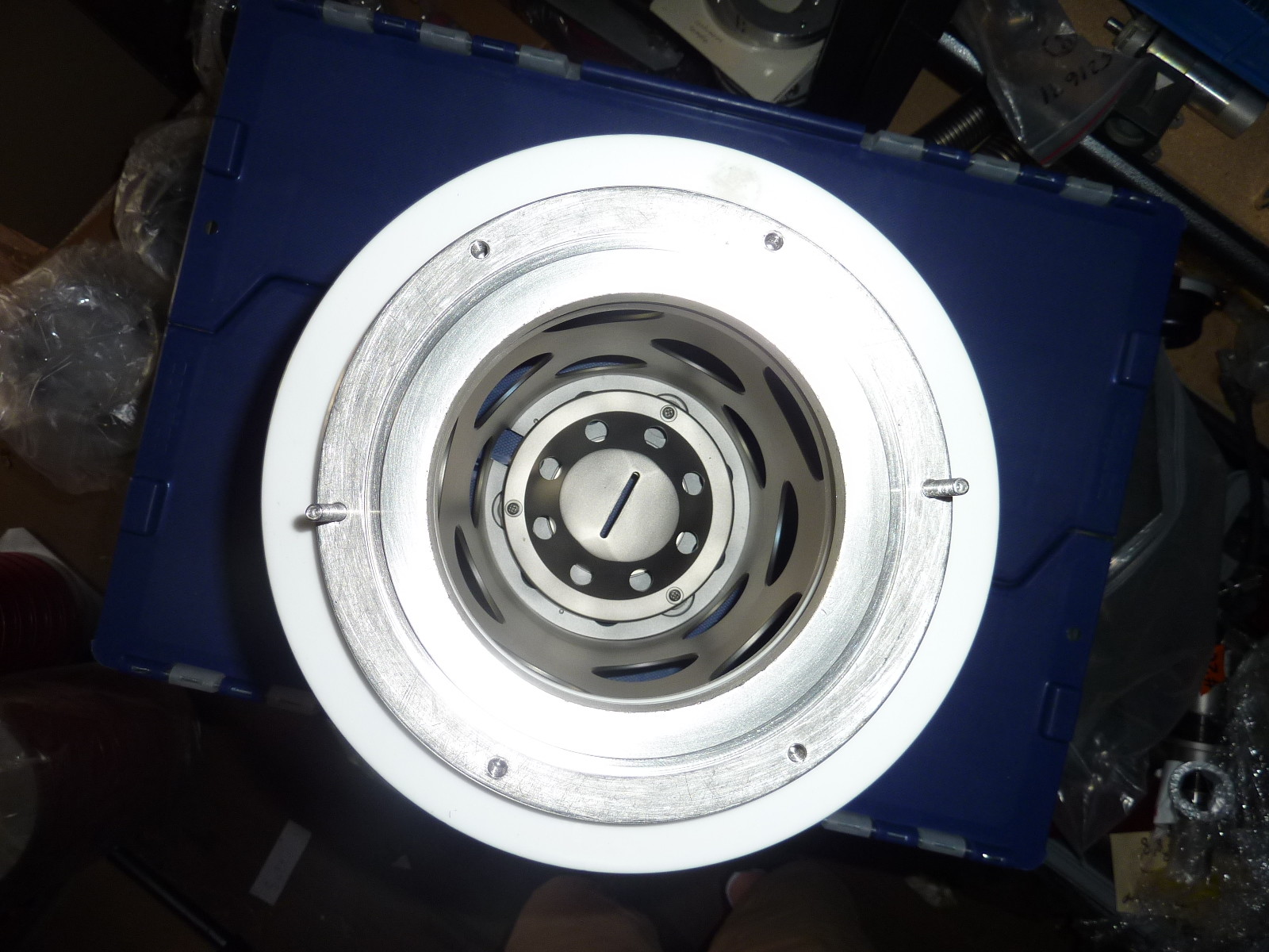 Axcelis Extraction Housing Assy. W/ Source Insulator for 3206 or 6200  Ion Impla