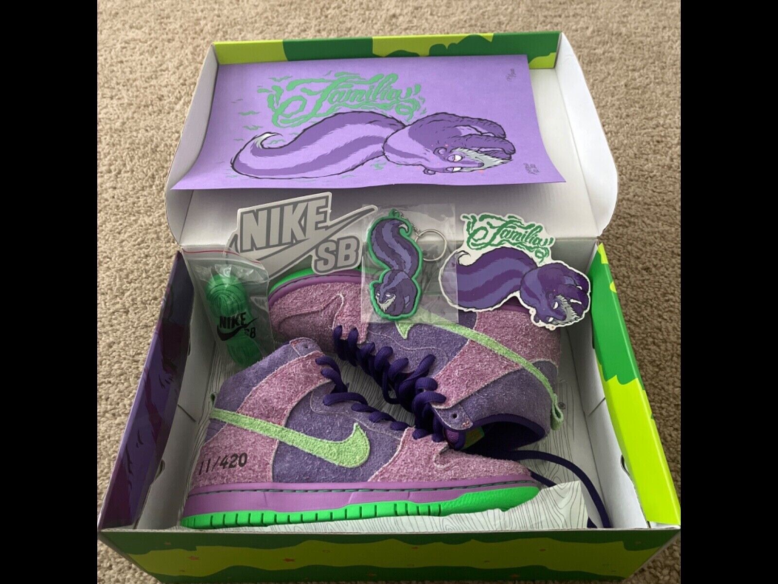 420 reverse skunk dunks