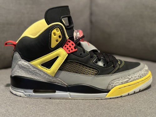 Nike Air Jordan Spizike 3M Metallic Silver Black Yellow Red Men's