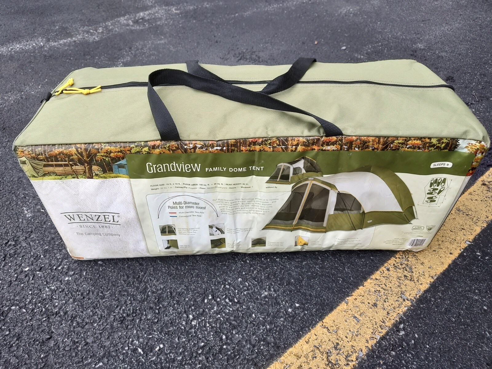 WENZEL ウェンゼル◾️DOME TENT 9'×9' テント WENZEL ウェンゼル◾️DOME TENT 9'×9' テント Amazon.com