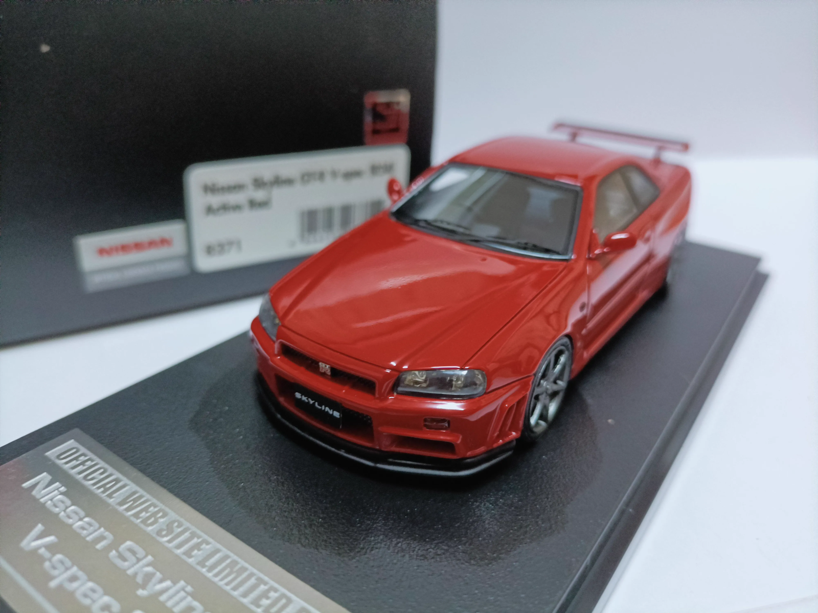 ミニカー HPI Nissan Skyline GT-R V-spec (R34) hpi 1/43 Nissan GT-R R34 V-Spec Red | eBay