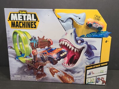 ZURU METAL MACHINES SHARK ATTACK TRACK 2020 NEW SEALED NIB WILD THING
