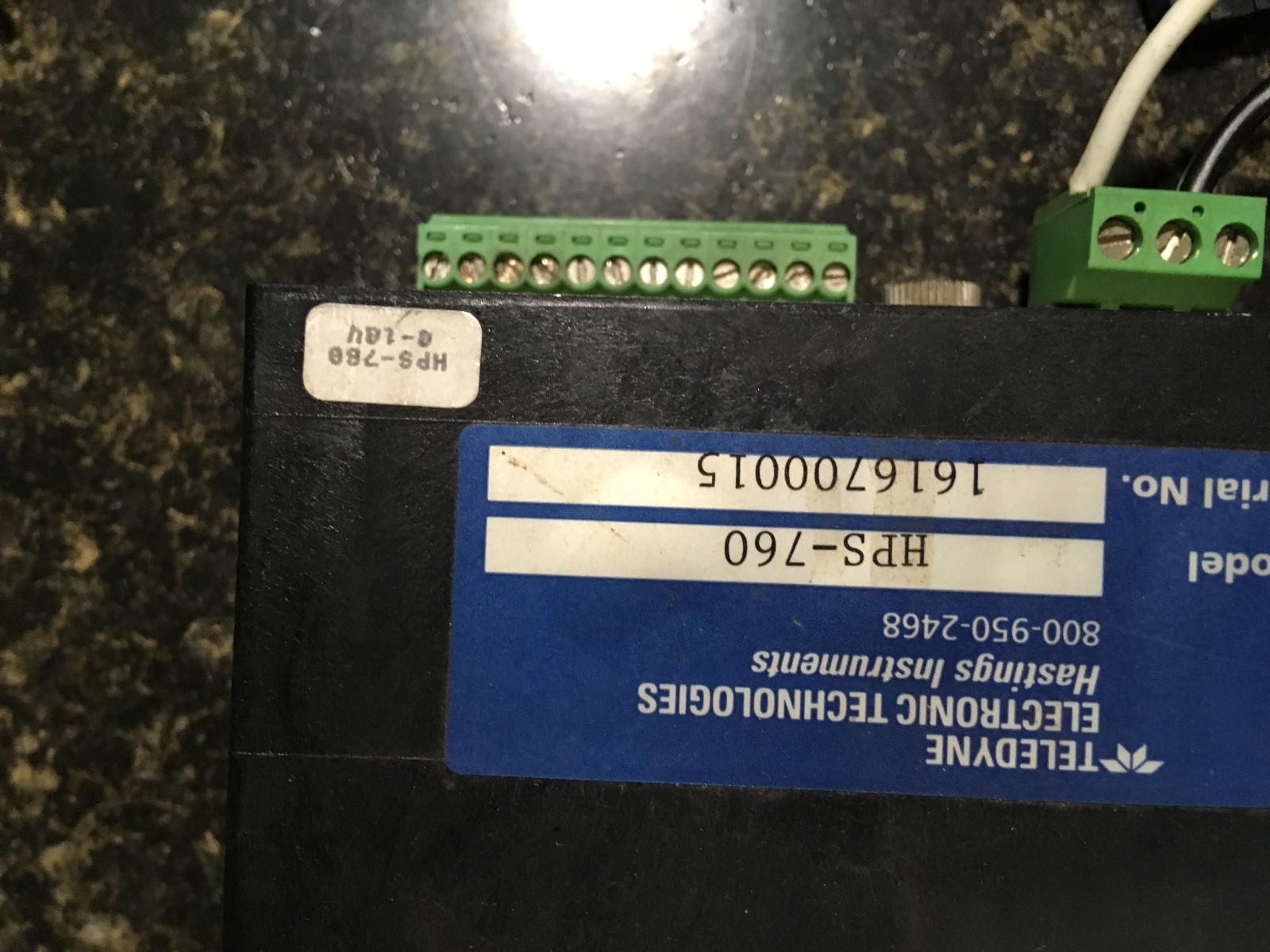 TELEDYNE MODEL HPS-760