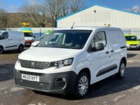 2020 Peugeot Partner 1000 1.5 BlueHDi 100 Professional Van PANEL VAN Diesel Manu